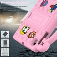 thumbnail image 7 of TECH CIRCLE Case for Onn 7" Tablet 2024 Gen 4, Cartoon Panda Shockproof Rugged Lightweight Convertible Stand Handles Kids Friendly Case for Onn 7 inch 4 Gen Tablet 2024 (Model:100135924),Pink, 7 of 7