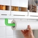 thumbnail image 2 of Bearachild Estante de almacenamiento con gancho para colgar en la pared, portarrollos de papel higiénico, estante para utensilios de cocina Almacenamiento y organización del hogar Verde, 2 of 6