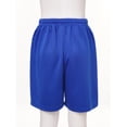 thumbnail image 4 of Rswnyirn Kids Boys Girls Athletic Shorts Solid Color Running Basketball Sports Bottom Blue 9-10, 4 of 7