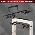 thumbnail image 2 of Pull Up Bar for Doorway Multi-Grip Chin Up Bar Heavy Duty Pull Up Bar Portable, 2 of 6
