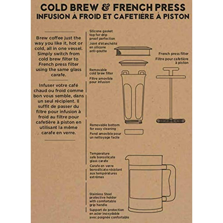 海外並行輸入正規品 PPBSS-5102 Epoca Primula Brew+ Cold Maker, Coffee 2-in-1 コーヒー
