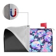 thumbnail image 2 of Yiaed pinkk flower crystal Skull Print Mailbox Covers, Magnetic Mailbox Cover, Mail Box Covers for Garden Outdoor Decor Box Covers-21x18 in, 2 of 8