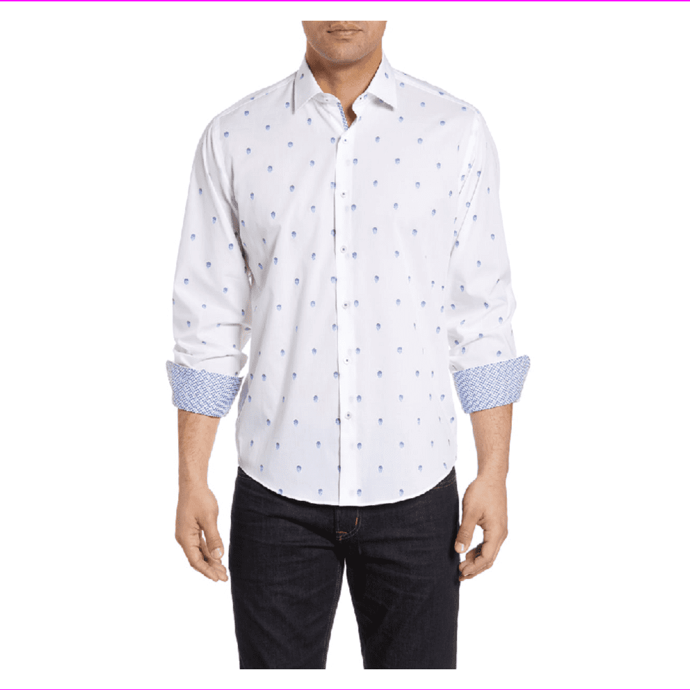 bugatchi white shirt