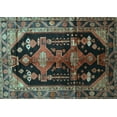 thumbnail image 1 of Ahgly Company Indoor Rectangle Persian Light Blue Traditional Area Rugs, 6' x 9', 1 of 4