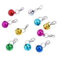 thumbnail image 4 of 2X 10 Uds Collar de gato campanas Collar para perros encanto de campana para pulsera cachorro manualidades DIY 2 piezas, 4 of 8
