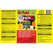 VPG Hi-Yield Dust Wettable Sulfur Powder Insecticide - 25 Lbs — Residential Use, Standard Application