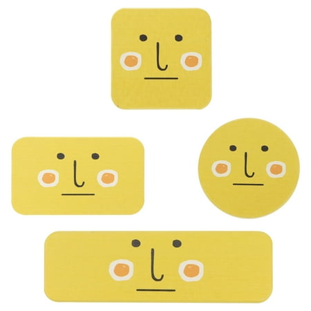 

4pcs Adorable Cup Pad Home Non-skip Coaster Heat Insulation Dinnerware Pad