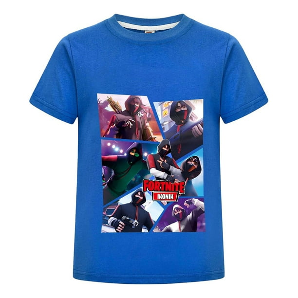 Camiseta Estampada de NTONGSHANBB, Personajes Coloridos, Ropa Infantil de Verano