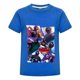 thumbnail image 1 of Camiseta Estampada de NTONGSHANBB, Personajes Coloridos, Ropa Infantil de Verano, 1 of 4