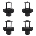 thumbnail image 1 of 4X Floating Mist Dispenser Ultrasonic Humidifier Generators Nebulizer Water Fountain Mist Maker (Black), 1 of 6