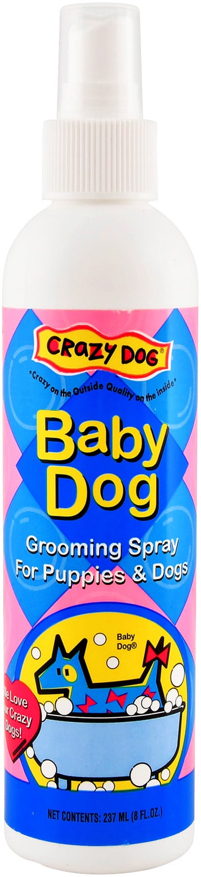 crazy dog grooming spray