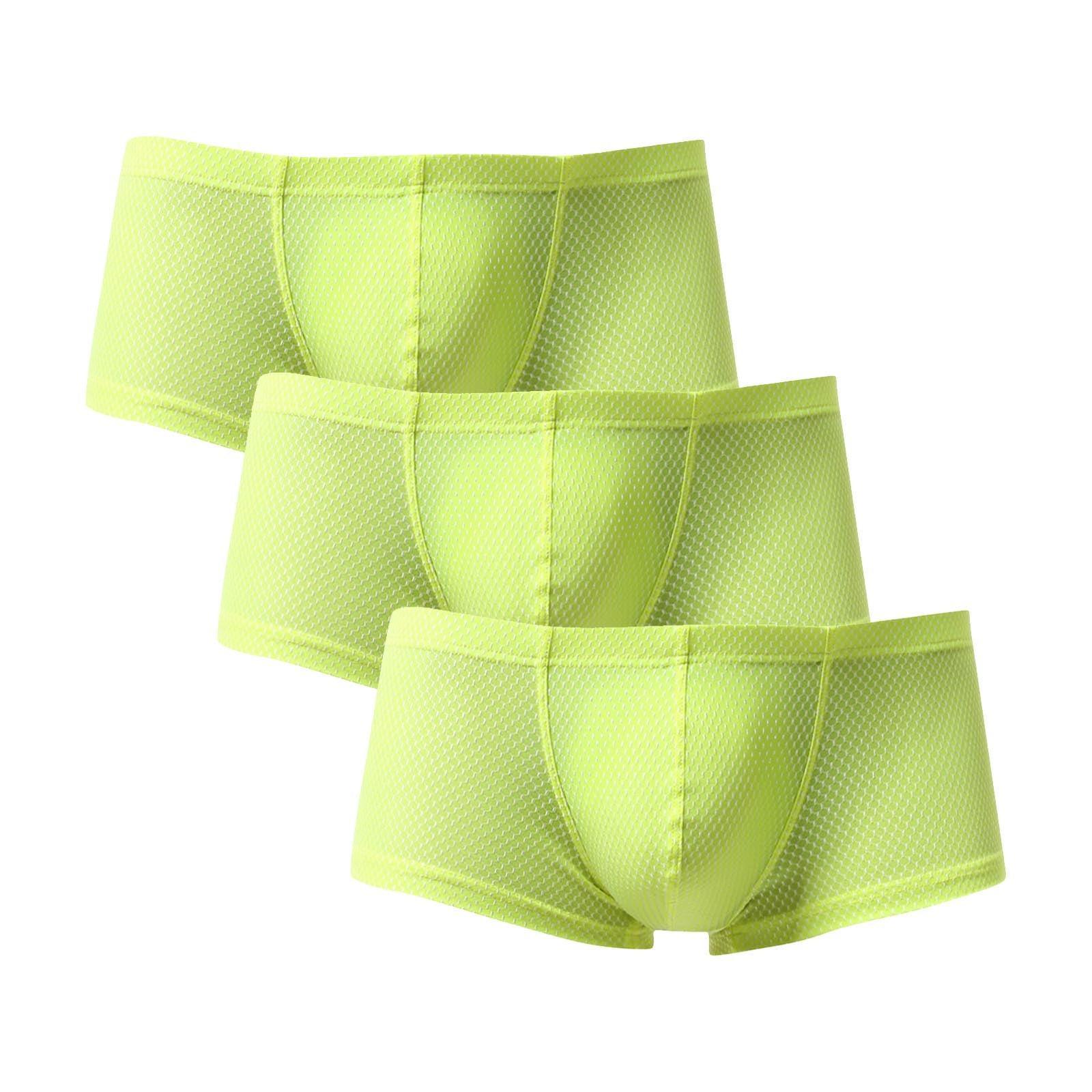 UoCefik Men Soft Pouch Solid Brief Underwear Breathable Low Rise Boxer