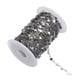 thumbnail image 5 of Cadena de eslabones de estrella de 1 metro, cadena envuelta en alambre con cadena de cable de carrete para manualidades, pulseras, fiestas, collares, Argén Macarena Cadenas de eslabones de estrella, 5 of 8