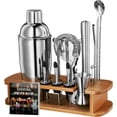 thumbnail image 1 of Juego de coctelería FineDine de 17 piezas de acero inoxidable, 1 of 7