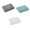 Gray&Blue&White, variant on ACDANC 3Pcs Soap Dish,Silicone Rubber Travel Soap Case,Simplified Diversion Soap Saver,5"X4"X1"