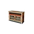 thumbnail image 3 of Crafters and Weavers La Boca Glass Door TV Stand - 45", 3 of 3