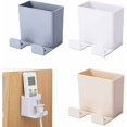 thumbnail image 1 of Cajas de almacenamiento Soporte para teléfono móvil montado en la pared 3 piezas Remote Co, 1 of 5
