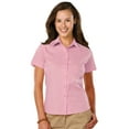 thumbnail image 1 of BlueGeneration Ladies Easy Care Stretch Ss Poplin - Pink 3 Extra Large Solid, 1 of 1