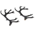 thumbnail image 4 of Cuernos de ciervo decorativos Zulema para diadema marrón, 4 of 8