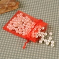 thumbnail image 6 of PPKVUFD 100pcs Organza Gift Bags, 3 x 4 inch Candy Mesh Drawstring Favor Bags Jewelry Pouches for Christmas Wedding Party, 6 of 8
