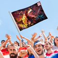 thumbnail image 4 of Grandes Héroes 6 Bandera impresa con temática, regalo perfecto para fanáticos, amigos y familiares, y adecuada para actividades al aire libre e interiores, decoraciones de fiesta. 60*90CM, 4 of 6