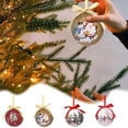 thumbnail image 1 of onlyliua Ofertas Del Día Pegatinas Navideñas, Bolas de Espuma, Muñeco de Nieve, Árbol de Navidad, Escaparate, Patio, Escalera, Sala de Estar, Decoración Colgante, 1 of 6