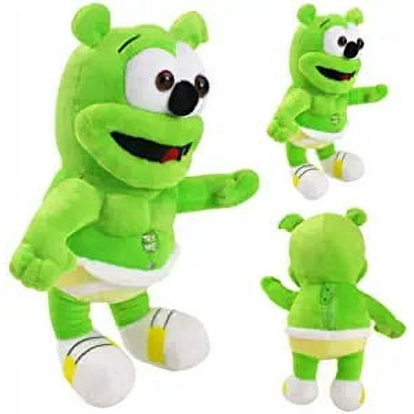 Jouets en Peluche Ourson en Peluche Vert avec Musique Lumière Led Costume Ourson Jouets Personnalisés