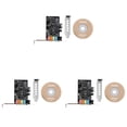 thumbnail image 1 of Carte Son 3X PCIe 5.1, Carte Audio 3D PCI Express Surround pour PC avec Haute Performance Sonore Directe et Support, 1 of 9