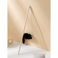 thumbnail image 3 of Realistic Mouse Shaped Cat Teaser Toy With Rustle Sound For Pet Cats, 3 of 5