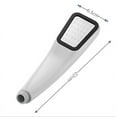 thumbnail image 4 of RoamHome High Pressure Handheld Showerhead with 300 Holes ，Durable ABS Plastic & Adjustable Overhead/Handheld Modes, Rust-Resistant for Bathroom, Shower Stall, Home & Apartment Use., 4 of 5