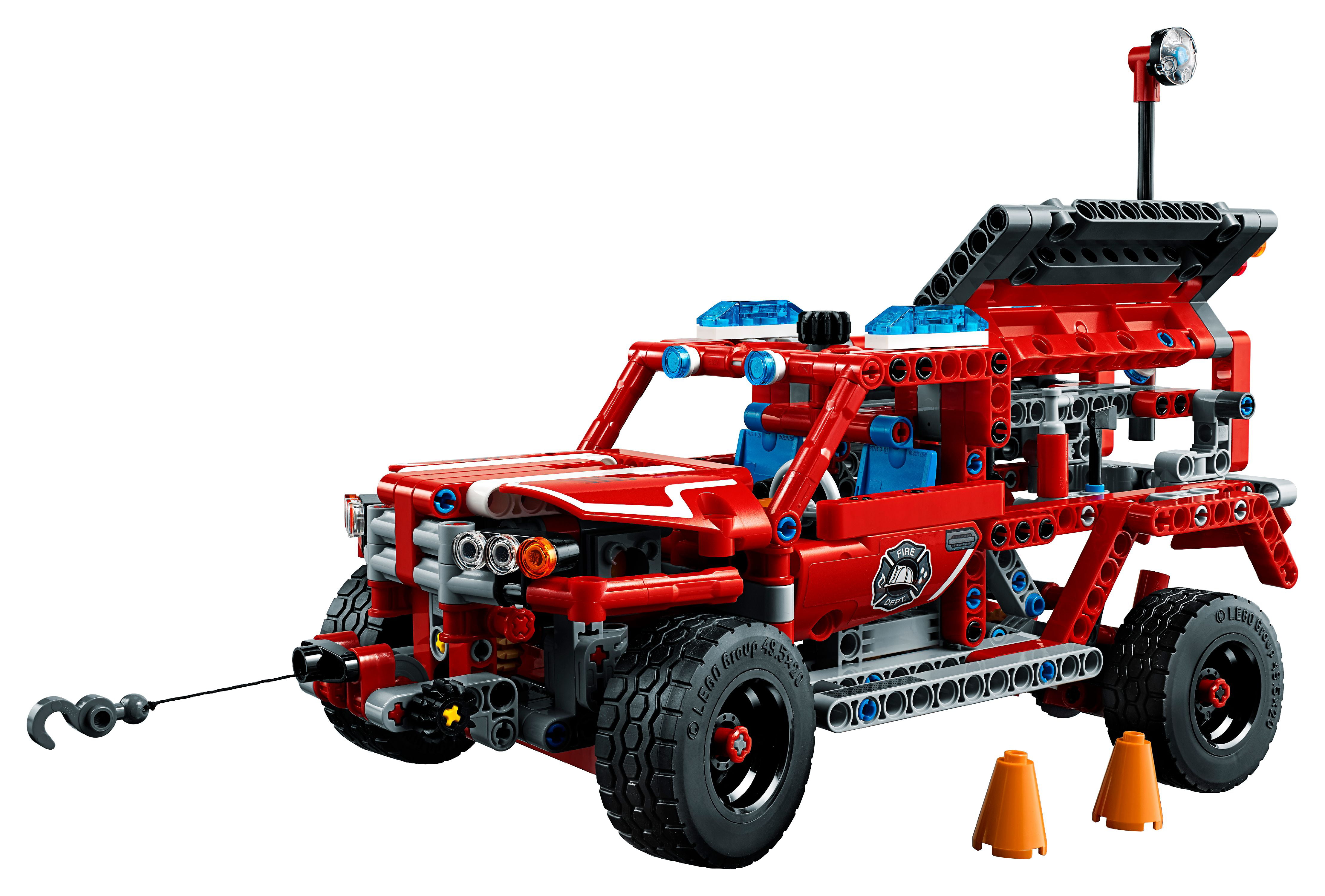 slette modul Du bliver bedre LEGO Technic First Responder 42075 Building Set (513 Pieces) - Walmart.com