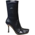 thumbnail image 2 of Jeffrey Campbell Visionary Black Foot Toe Stiletto Bootie Ankle Fashion Boots (Black, 10), 2 of 4