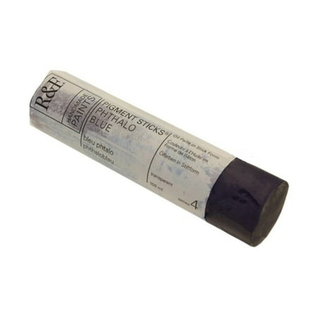 UPC: 0836943003439 | R&F Handmade Paints Pigment Stick  100ml  Pthalo Blue