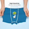 thumbnail image 3 of Yiaed Goose Holding an Umbrella Print Boys' Boxer Briefs Cotton Casual Stretch Comfort Boys Boxers - Kids Boxer Briefs Underwear for Boys (6-18)-XX-Small, 3 of 5
