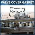 thumbnail image 2 of Unique Bargains Valve Cover Gasket Set No.06C103483J Cylinder Head Valve Seal Gasket for Audi A8 2003-2005 ACM Black Rocker Cover Gasket 1 Pcs, 2 of 6