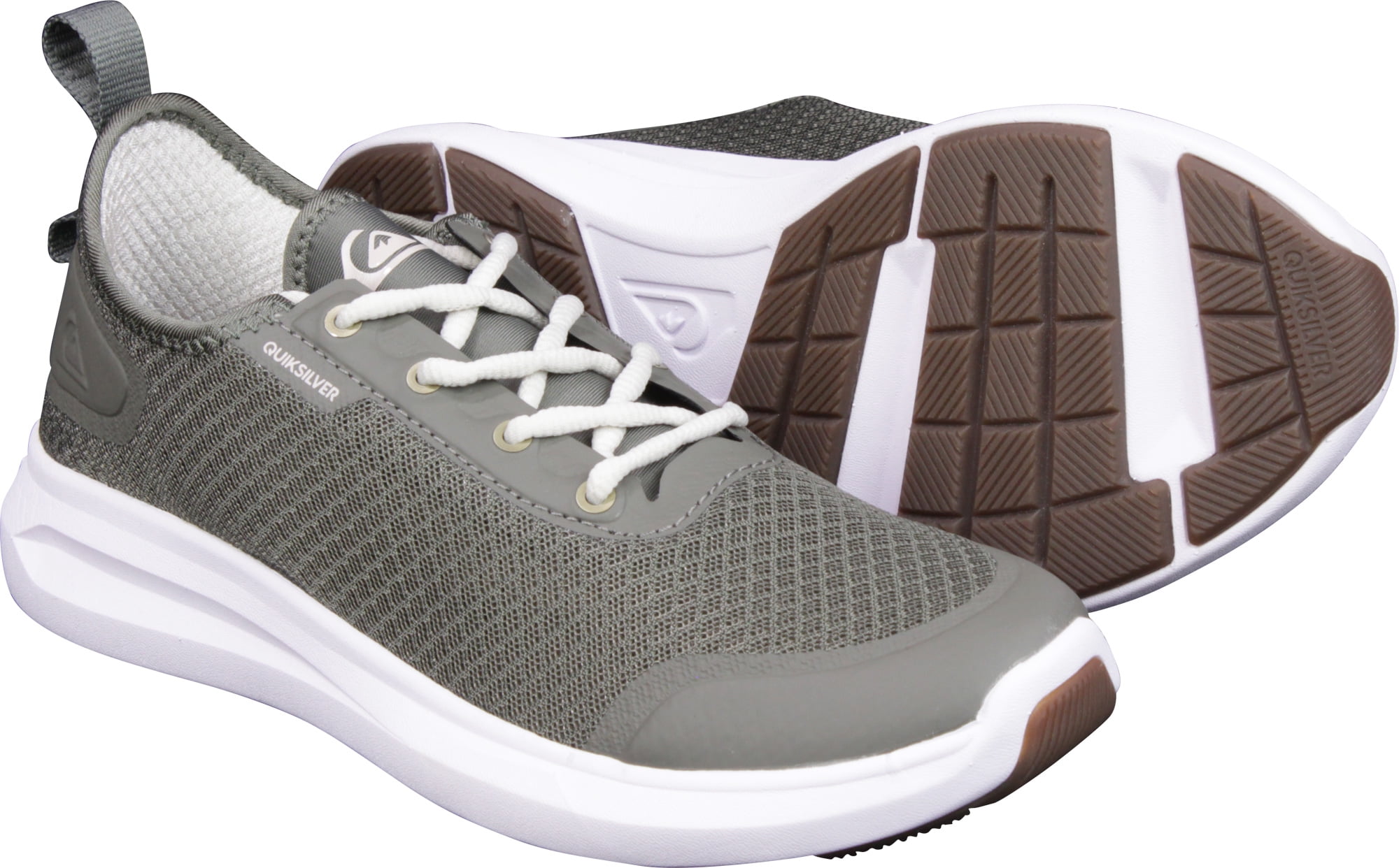 quiksilver men's layover travel shoe skate green/white, 12 m us
