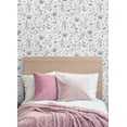 thumbnail image 3 of Chesapeake Zev Pink Butterfly Wallpaper, 20.9-in by 33-ft, 3 of 4