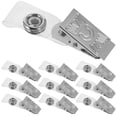 thumbnail image 1 of 100 Uds. Soportes para placa con nombre, hebillas para insignia de enfermera, soportes de Clip para tarjeta de identificación multifunción, 1 of 7