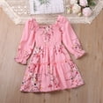 thumbnail image 2 of Edvintorg 3-8Years Dress For Kids Girl Clearance Long Sleeve Spring Summer Flower Girl Dresses Children's Girls Princess Dress Vestido, 2 of 4