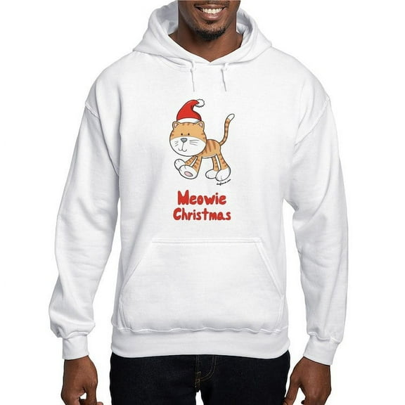 CafePress - Christmas Kitty Hooded Sweatshirt - Pullover Hoodie, Hooded Sweatshirt