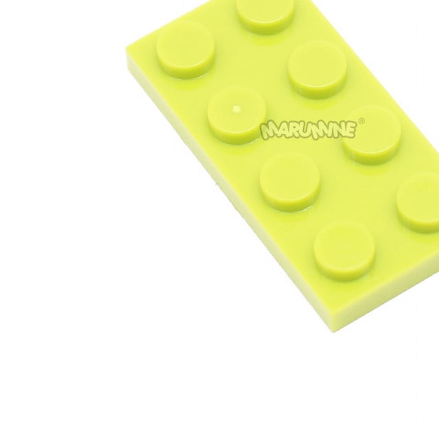 2x4 Dots Base Plate 100PCS Building Blocks Bulk Parts Create Educational DIY MOC Bricks 3020 Compatible All Major Brand Light green