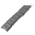 thumbnail image 5 of Outdoor Waterproof Chaise Lounge Chair Cushion 72x22x4.8 Inches Thickened Pool Lounge Chair Cushions Soft Lounge Chair Cushion Spring/Summer Seasonal Replacement for Outdoor Furniture, Silver Grey, 5 of 6