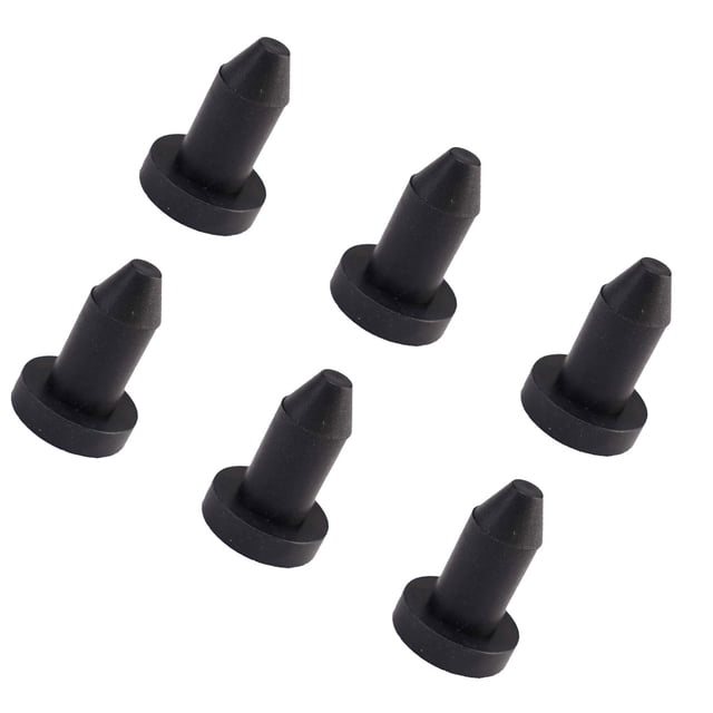Guardoinrt 6 Pcs Bouchon de Vidange pour Kayak Canot Bouchons Étanches Accessoires de Rafting Pièces de Réparation Remplacement pour Aruba 8.5x2.2x2.2cm 1Ensemble