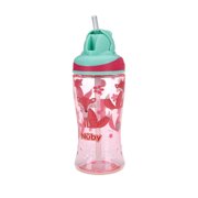 Nuby Thirsty Kids Flip-It Straw Boost Cup, 12oz, Fox