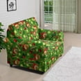 thumbnail image 3 of XYZCANDO Christmas Ornament Armchair Slipcover, 1 Piece Stretch Chair Cover Armchair Cover for Living Room, 1 Seater Furniture, 3 of 6
