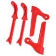 thumbnail image 1 of Safety Plastic Woodworking Protective 4Pcs Hand Saw Push Sticks Tool For Carpentry, Ergonomic Handle Design, For Running on Table Saw or Jointer, 1 of 7