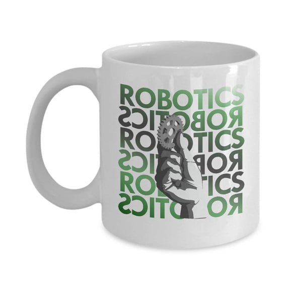 Graphic Robotics Gear Cool Gift Mug