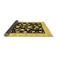 thumbnail image 2 of Ahgly Company Indoor Rectangle Oriental Yellow Traditional Area Rugs, 5' x 8', 2 of 4