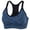 Blue, variant on Gustave Women Yoga Seamless Bra Adjustable Strap Sports Bra Workout Gym Activewear Underwear "L,Rose Red"