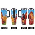 thumbnail image 6 of The Lion King 40 Oz Tumbler with Handle And Straw Lid Insulated Tumblers Cups with Lids Straws Double Wall Vacuum Stainless Steel Travel Mug, Gifts for Men Women Boys Girls, 6 of 8
